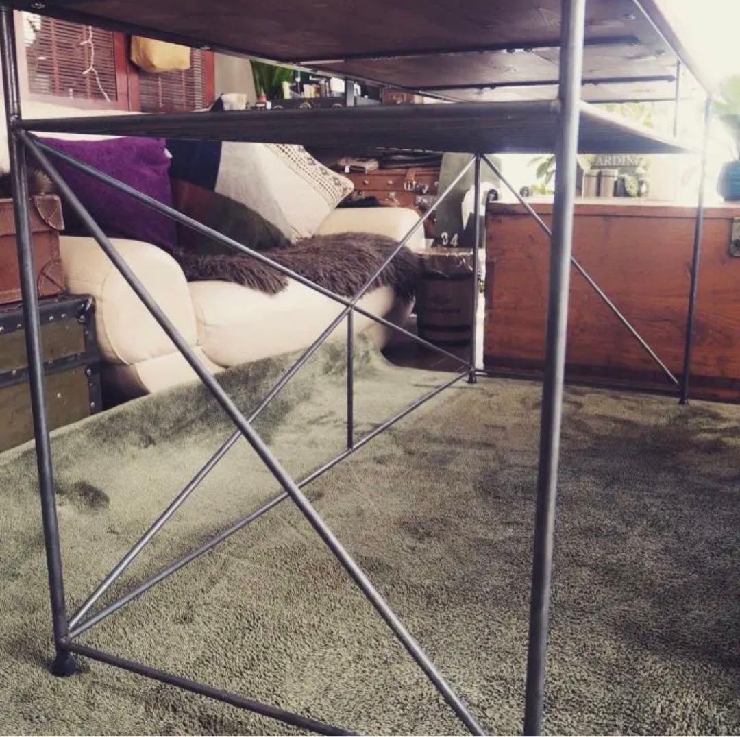 デスク　カウンターテーブル　アイアン家具　ハンドメイド　オーダーメイド