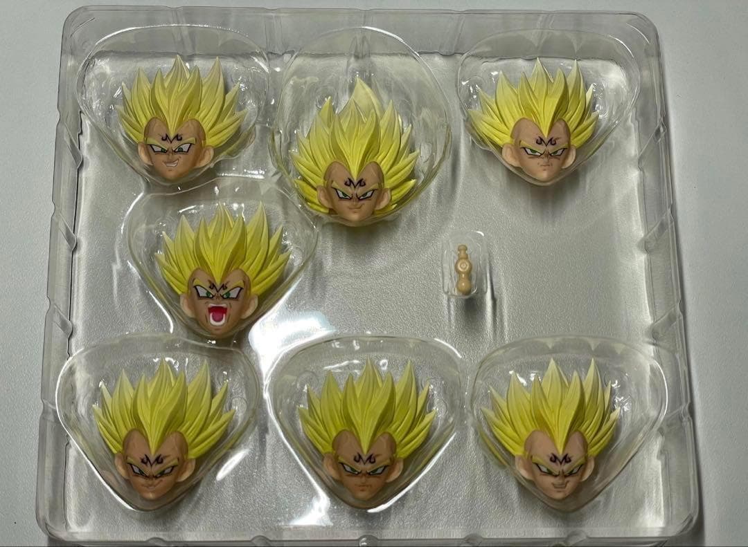 s.h.figuarts ドラゴンボール 魔人ベジータ　ヘッドパーツセット A