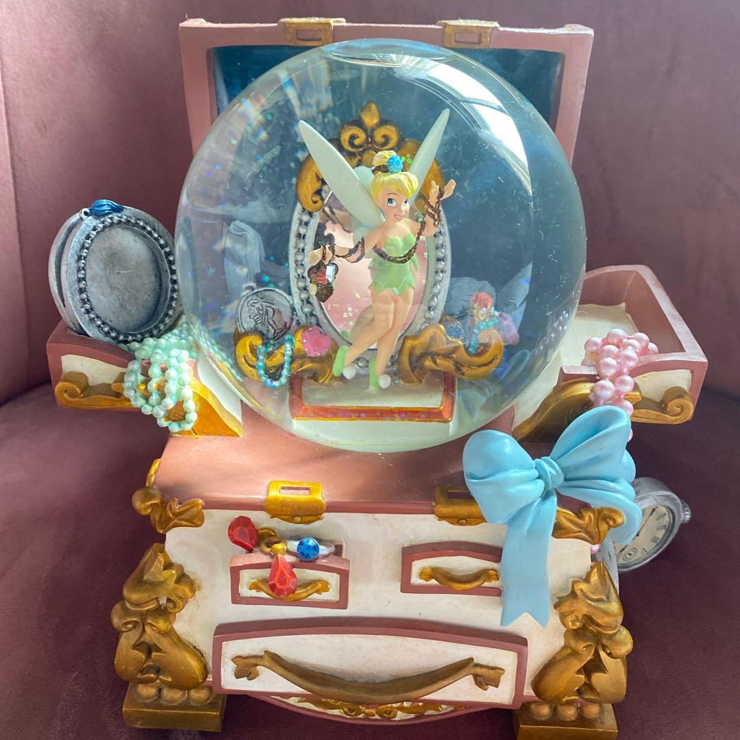 ディズニー　ティンカーベル スノードーム　オルゴール付き