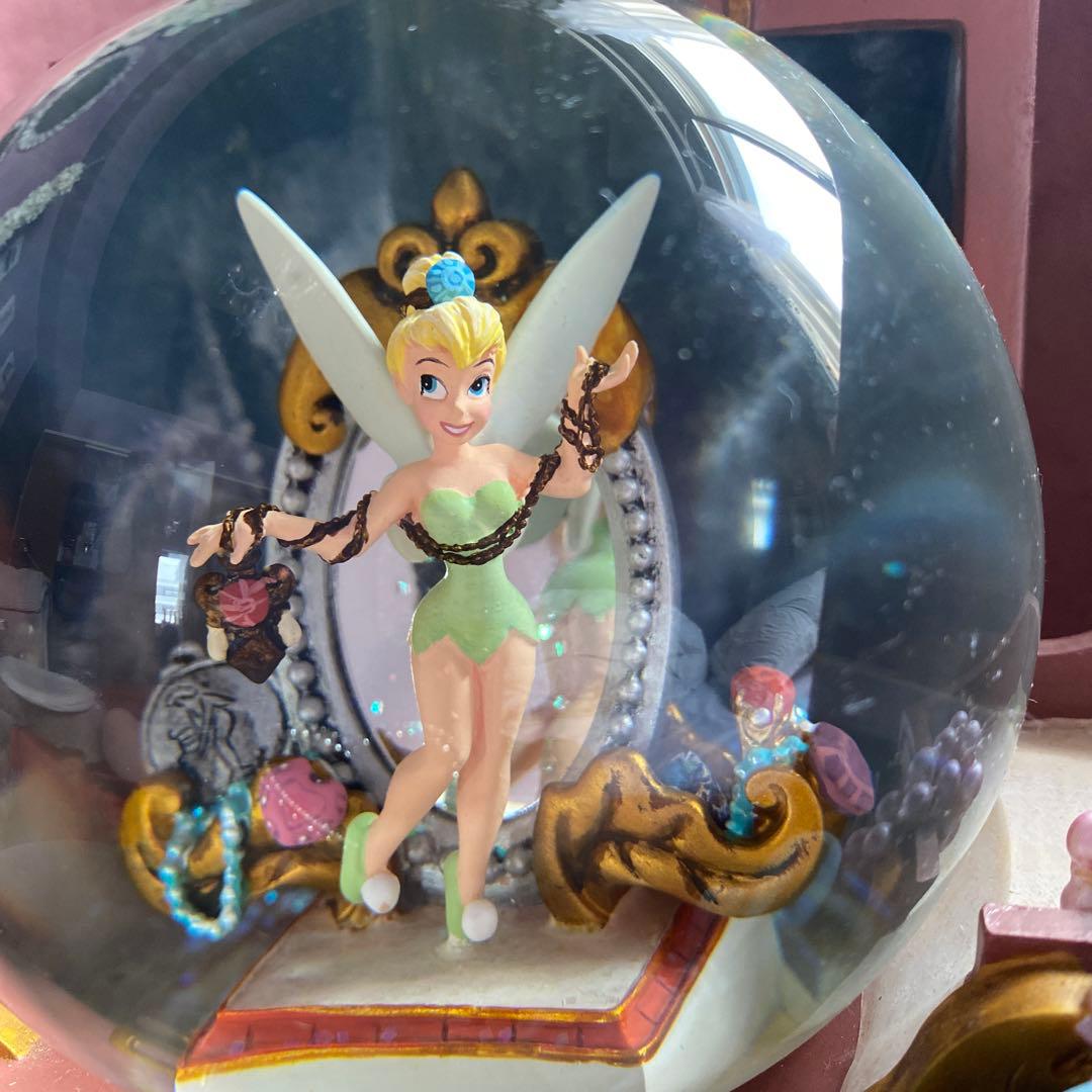 ディズニー　ティンカーベル スノードーム　オルゴール付き