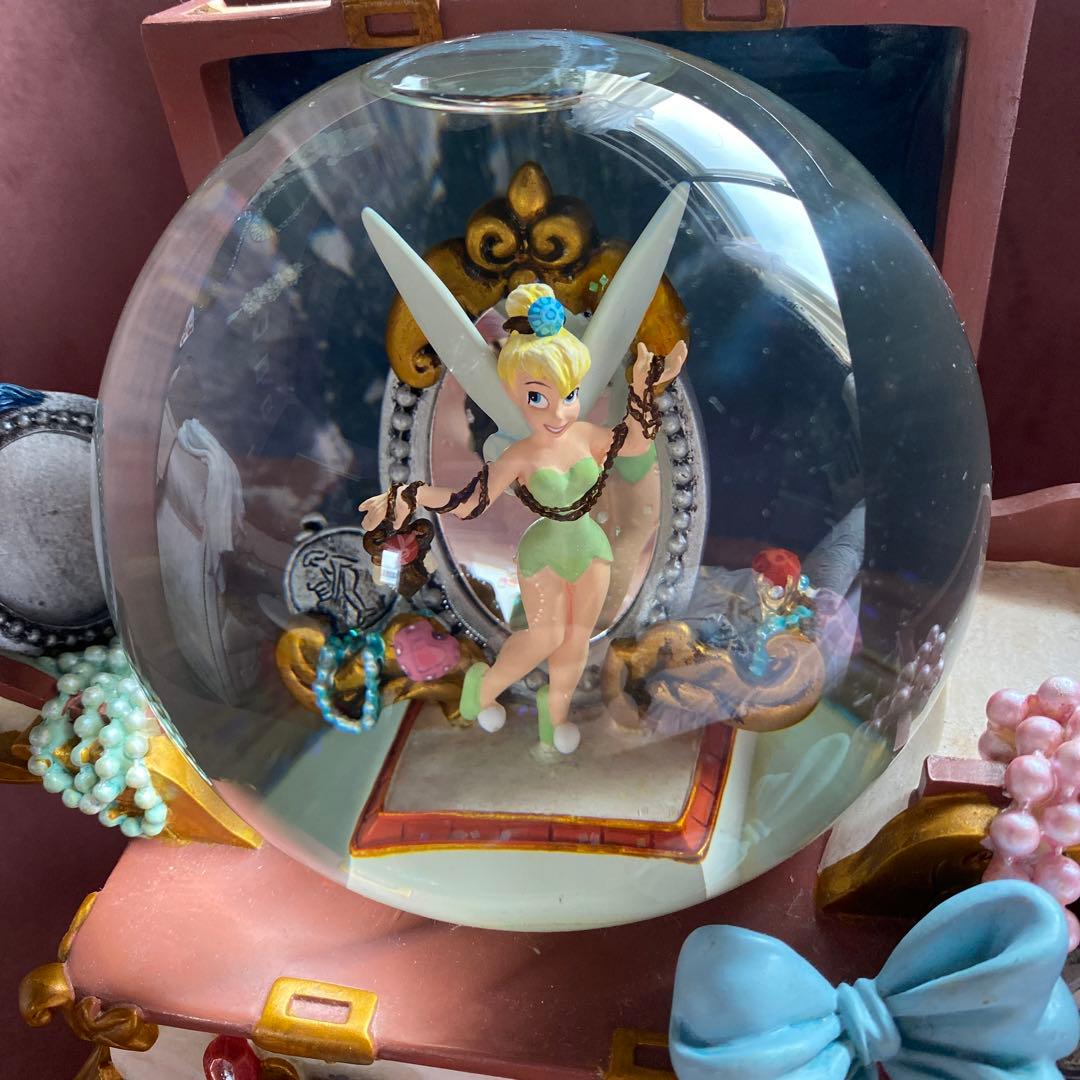 ディズニー　ティンカーベル スノードーム　オルゴール付き