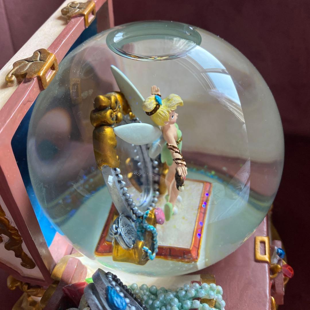 ディズニー　ティンカーベル スノードーム　オルゴール付き