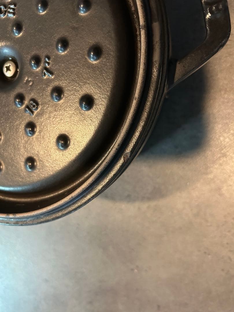 STAUB LA COCOTTE 両手鍋 黒　ブラック