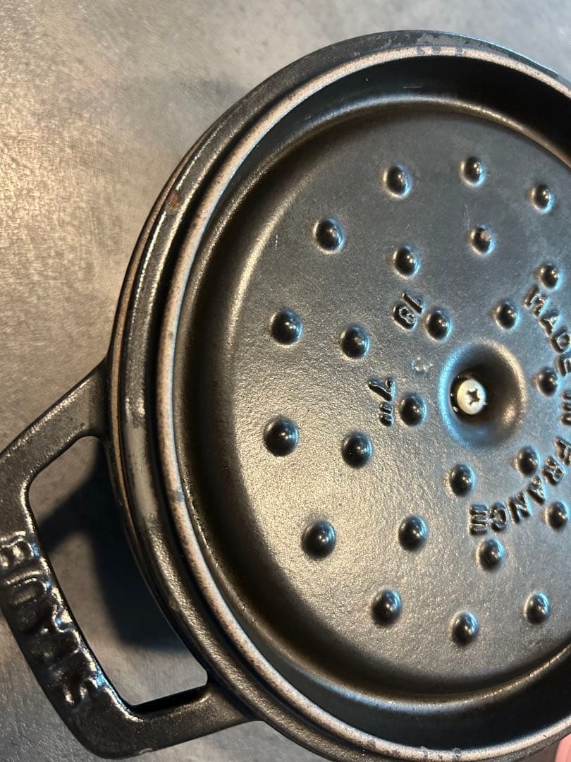 STAUB LA COCOTTE 両手鍋 黒　ブラック