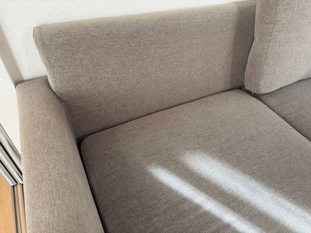 モモナチュラル ファブリック 2,5人掛けソファ