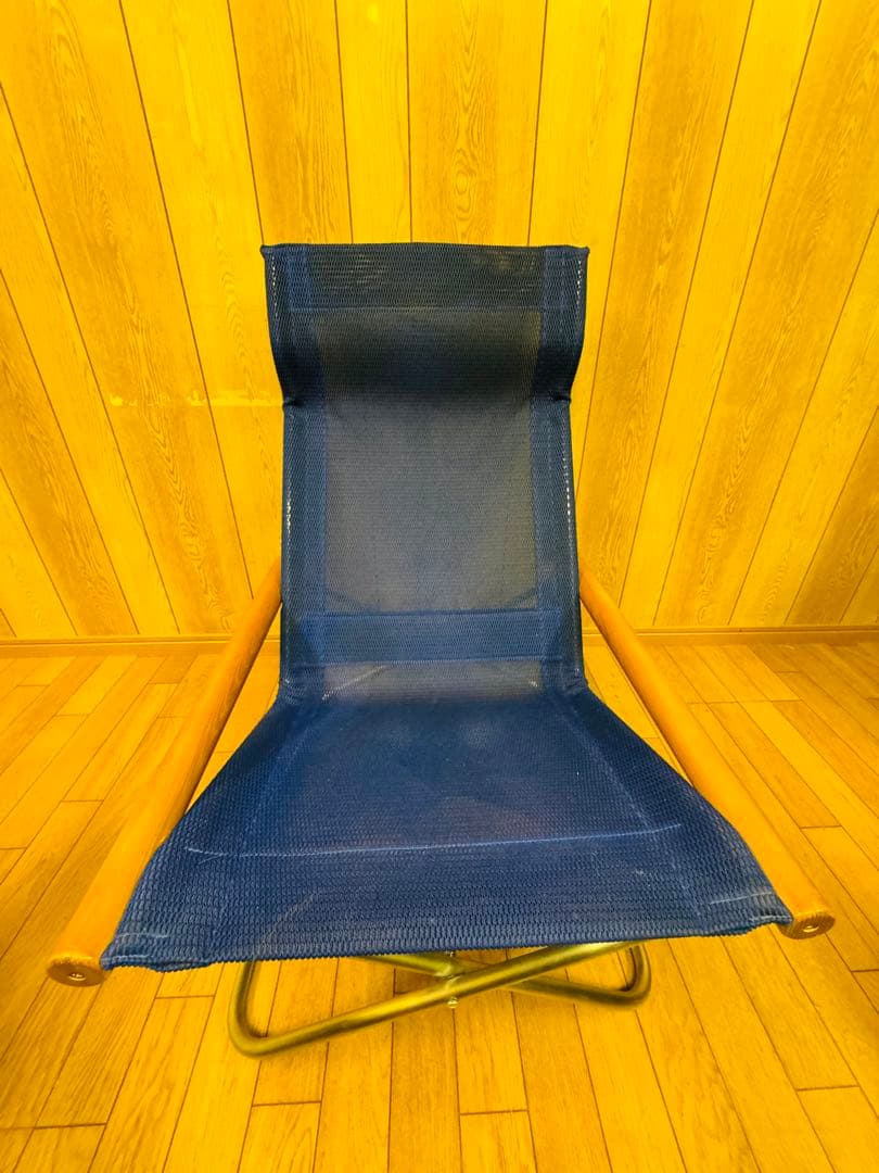 Nychair X ニーチェア オットマン banex ブルー 川島織物