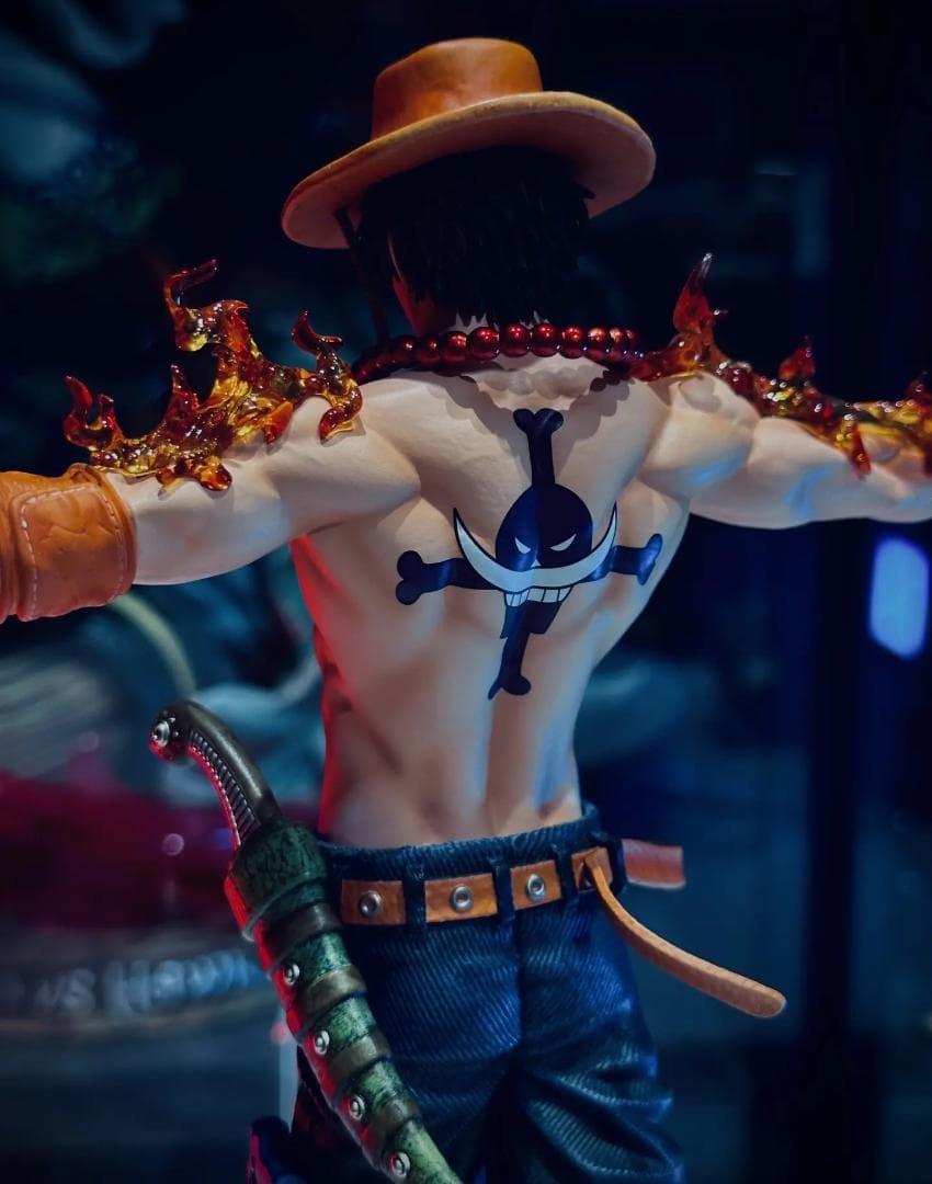 ワンピース ポートガス・D・エース フィギュア ガレージキット LX