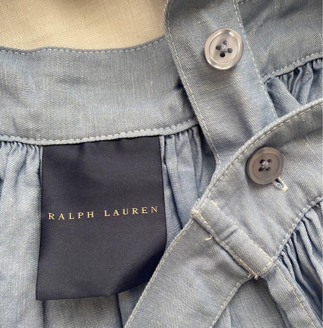 ラルフローレン エプロン 杏 アディソンシャンブレイ - メルカリ