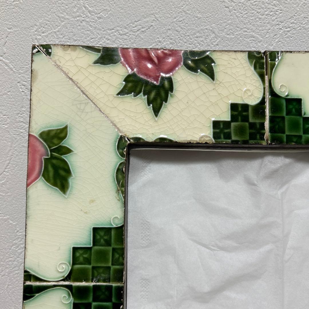 マジョリカタイル ビンテージインドミラー