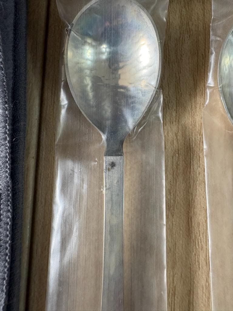 【未開封】  ジョージジェンセン　ティスプーン 4本セット