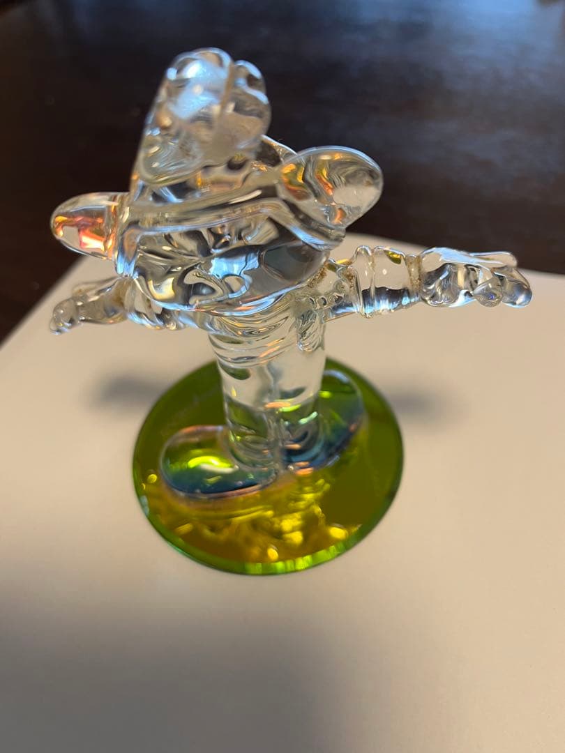 ディズニーシー ミッキーマウスガラス細工 - メルカリ