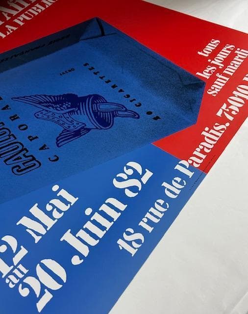 額装品/Paquet De Gauloises（ジャクノ）アートポスター