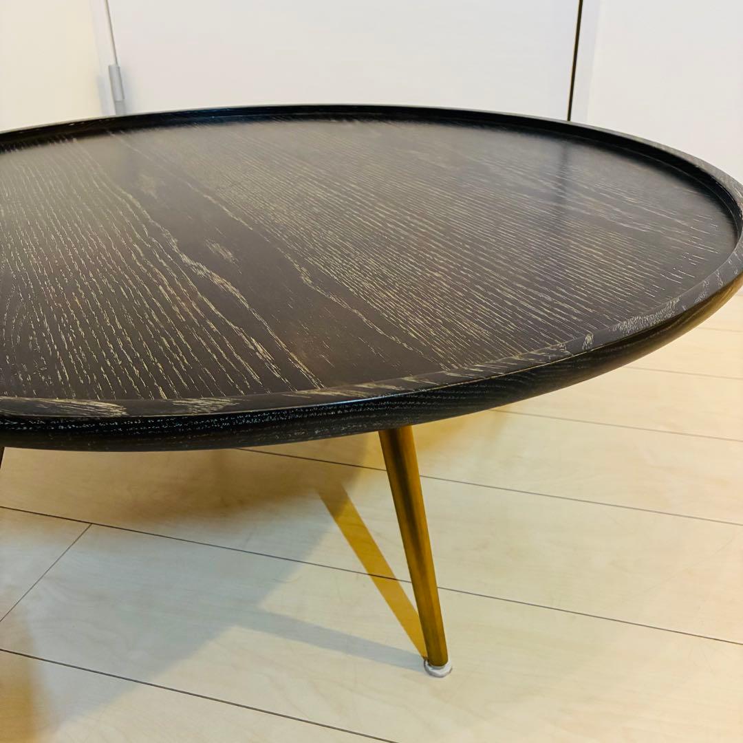 【状態良好】クラッシュゲート ノットアンティークス バーク コーヒーテーブル