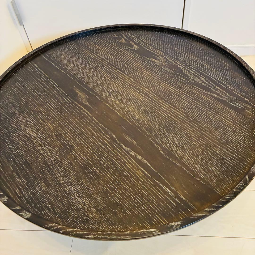 【状態良好】クラッシュゲート ノットアンティークス バーク コーヒーテーブル