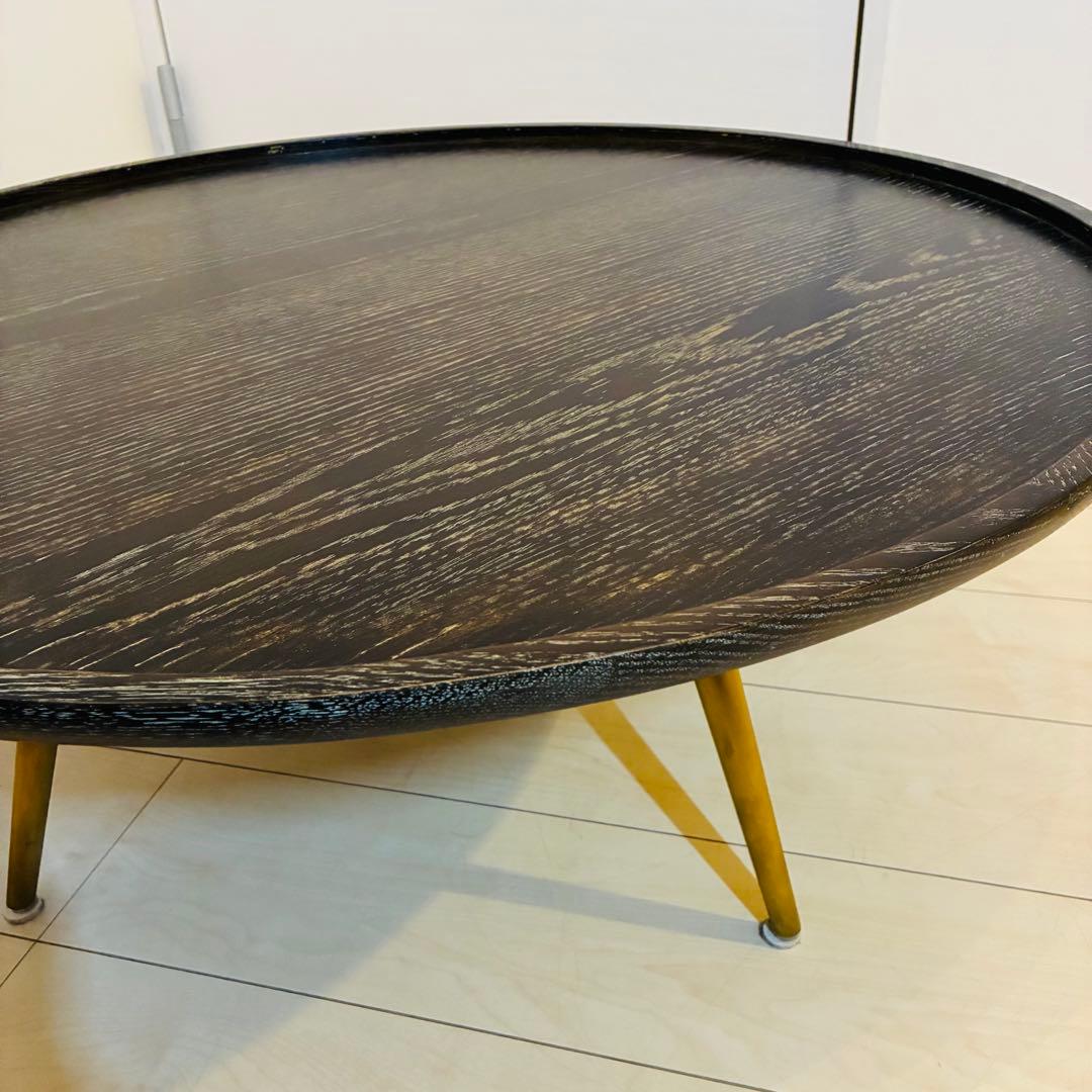 【状態良好】クラッシュゲート ノットアンティークス バーク コーヒーテーブル