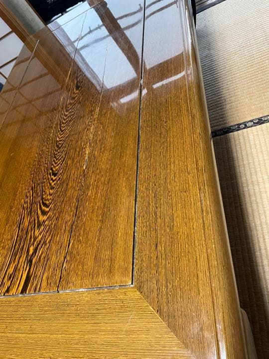 希少タガヤサン材テーブル 和風テーブル