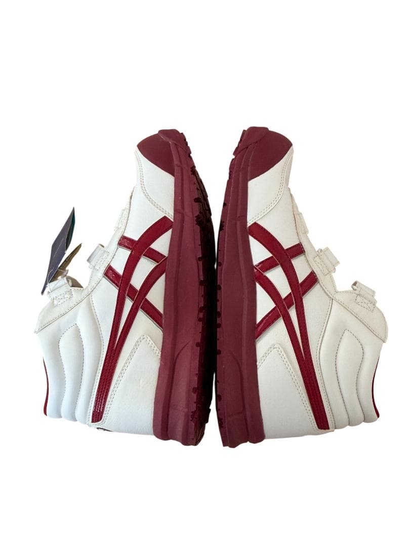 【新品】アシックス 安全靴 ウィンジョブ CP302 27.0cm 白×赤