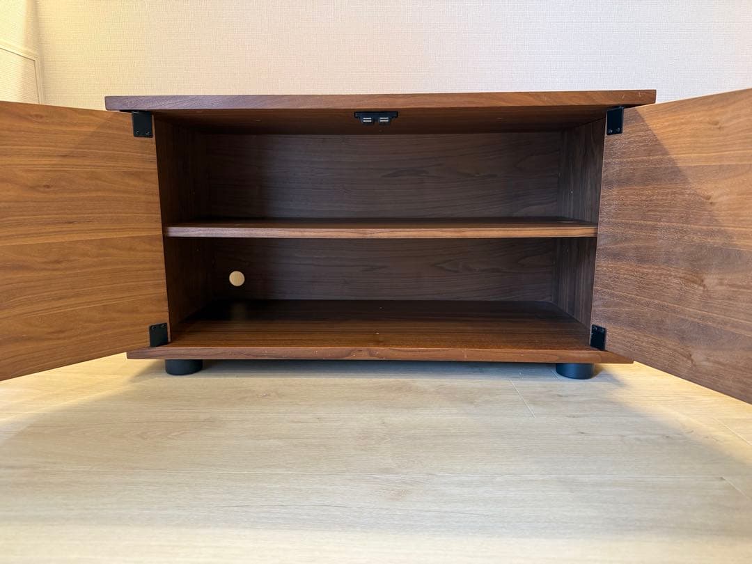 無印良品　スタッキングキャビネット ローボードTVボード　ウォールナット