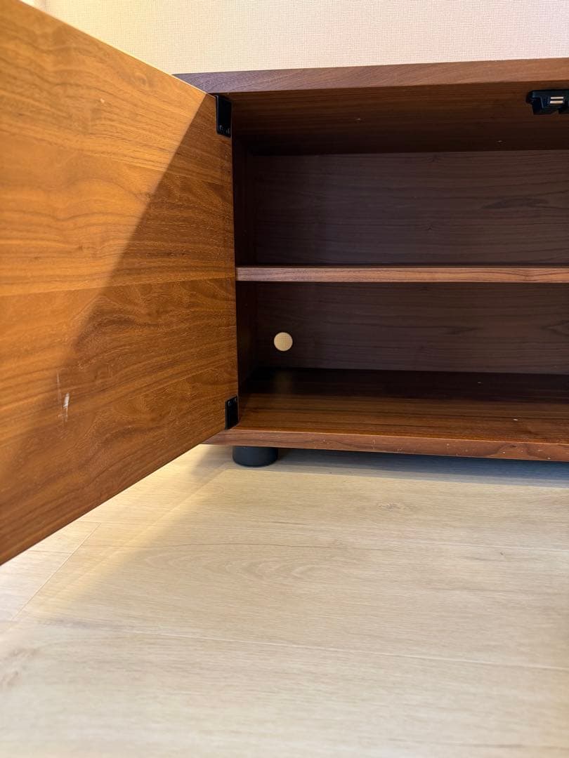 無印良品　スタッキングキャビネット ローボードTVボード　ウォールナット