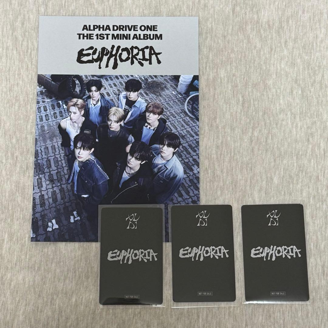 ALD1 ALPHA DRIVE ONE トレカ タワレコ渋谷 8種コンプ ×2 タワ渋kpop