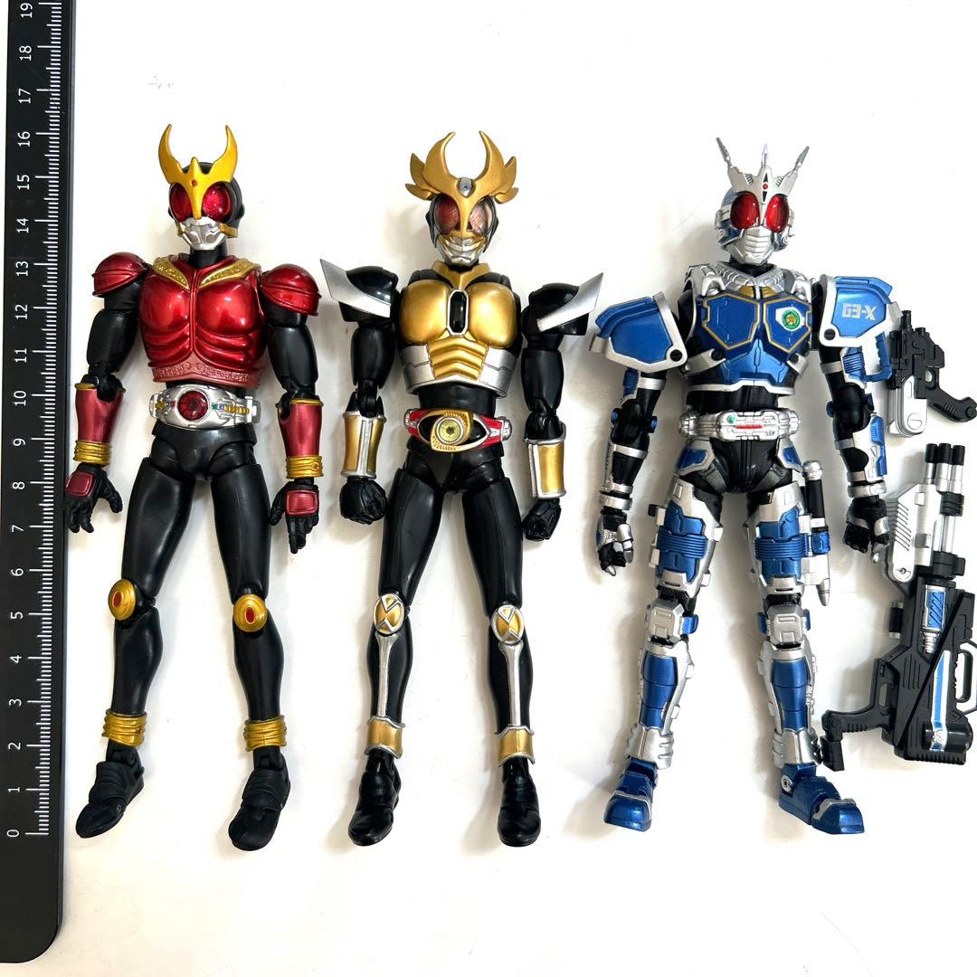 SHフィギュアーツ 仮面ライダークウガ アギト G3-X 3体セット - メルカリ