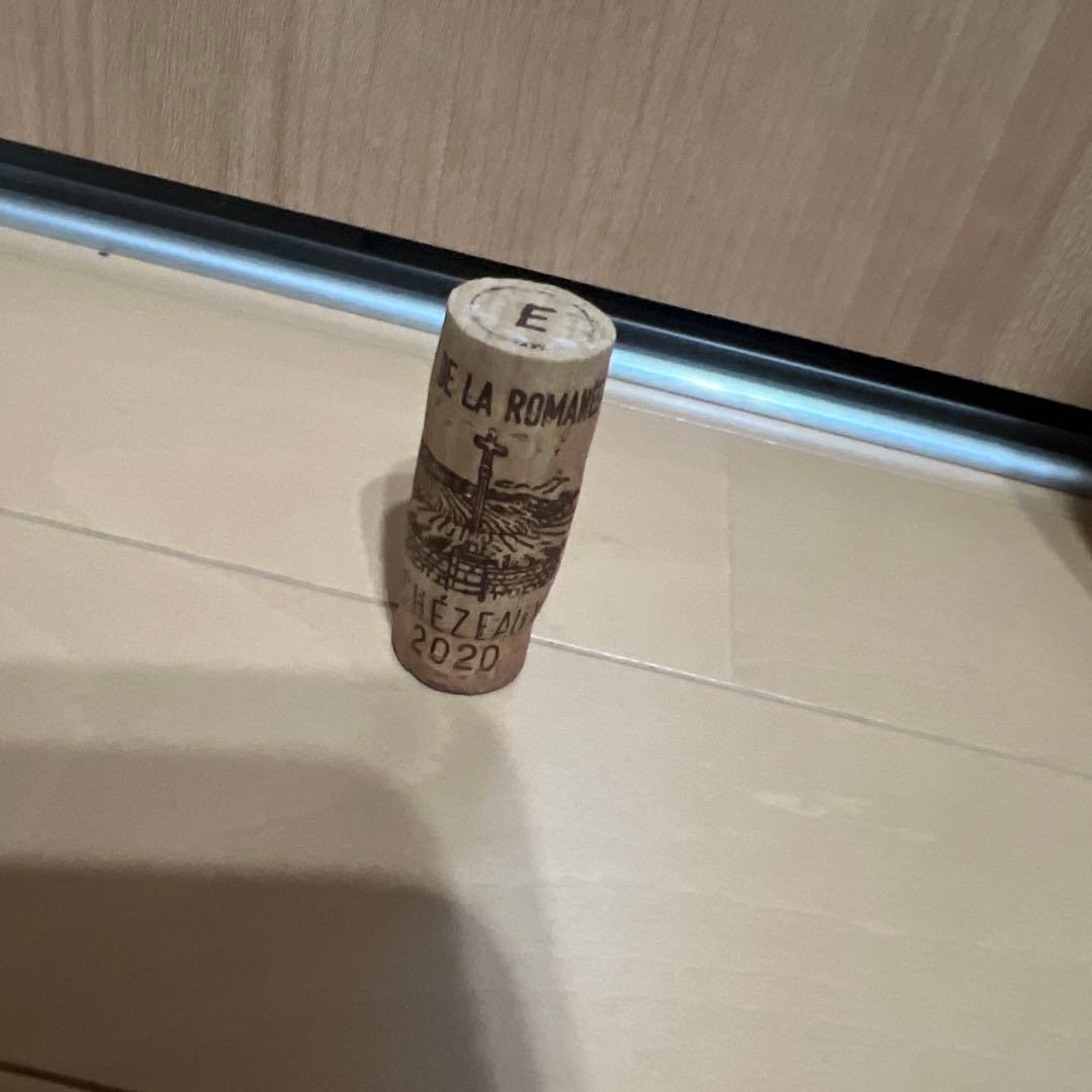 DRC エシェゾー ロマネサンヴィヴァン2020年 コルク付き空ビン2本セット