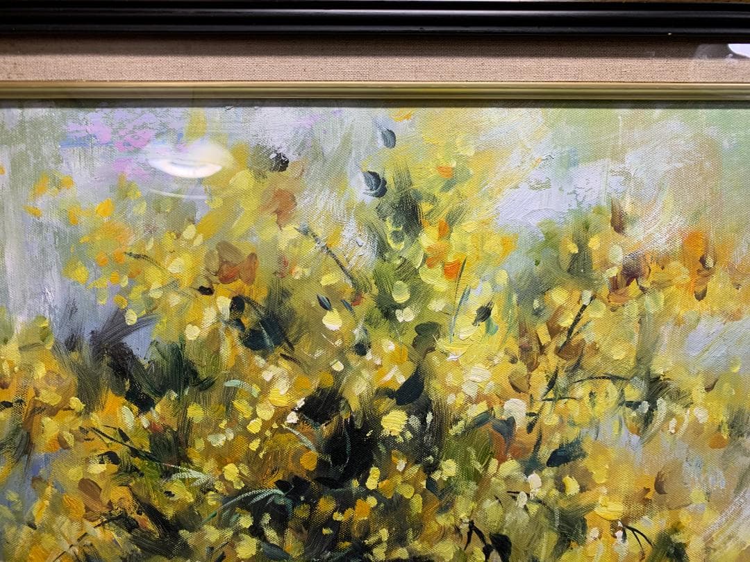 酒井修一郎　ミモザ　絵画