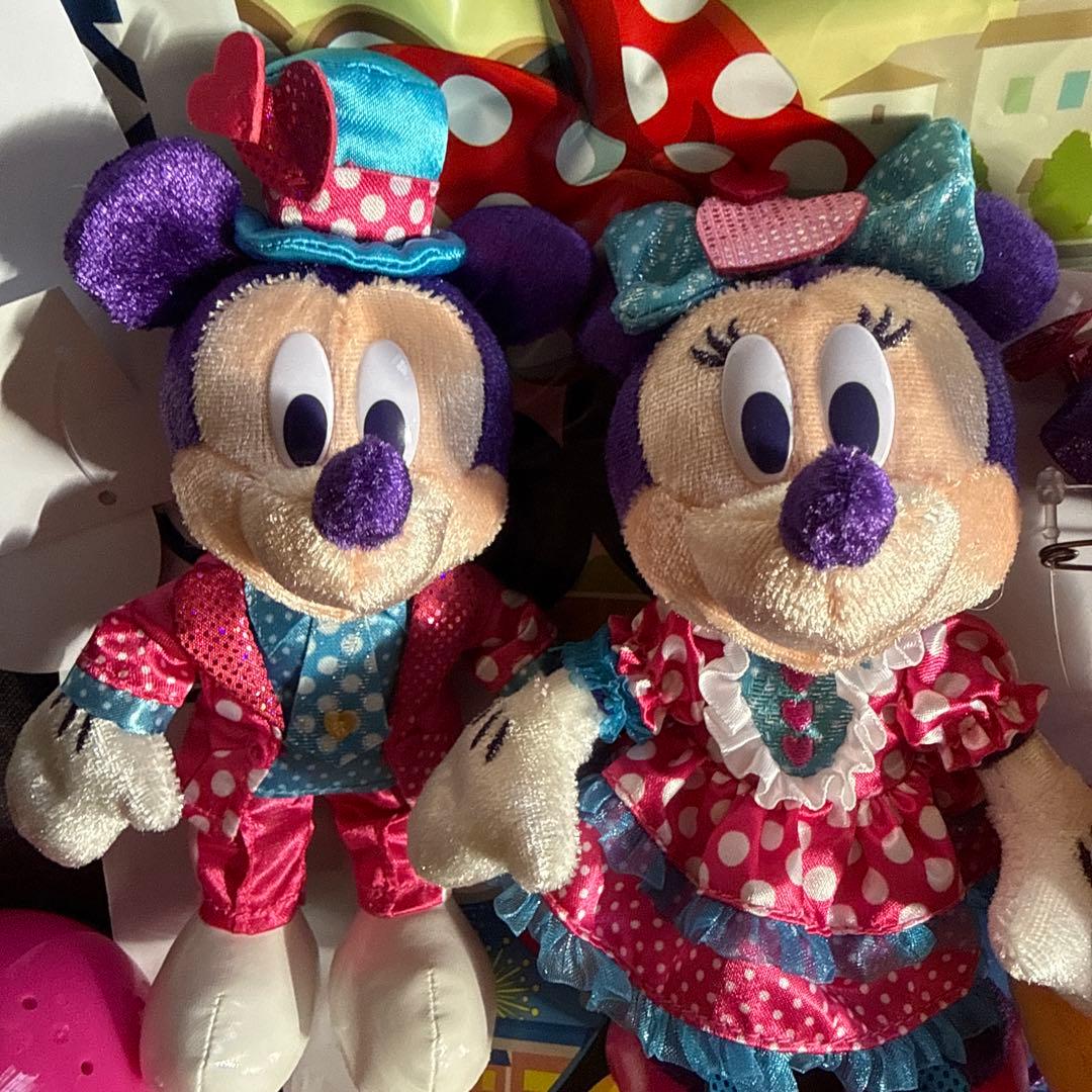 ミニーファンダーランド2026ミキミニプルートぬいぐるみバッチセット