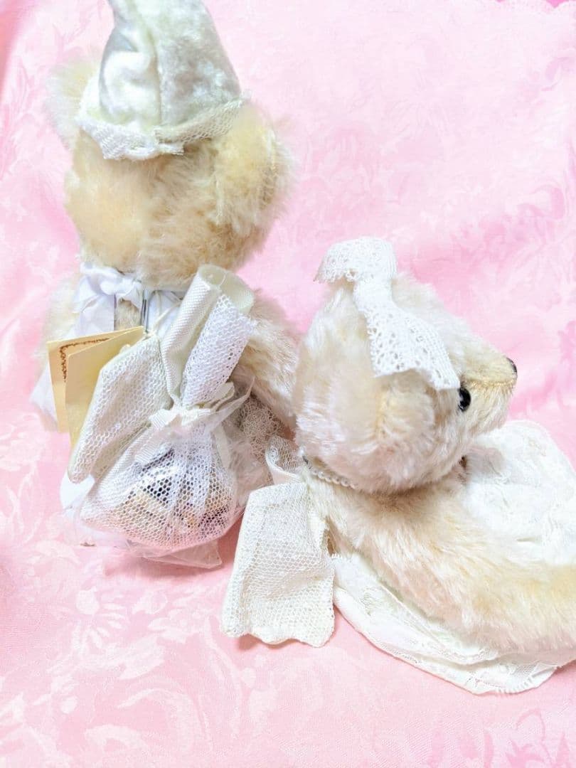 テディベア作家♥丸山いくこ♥テディベア♥ウェディングベア♥ぬいぐるみ♥世界で一体