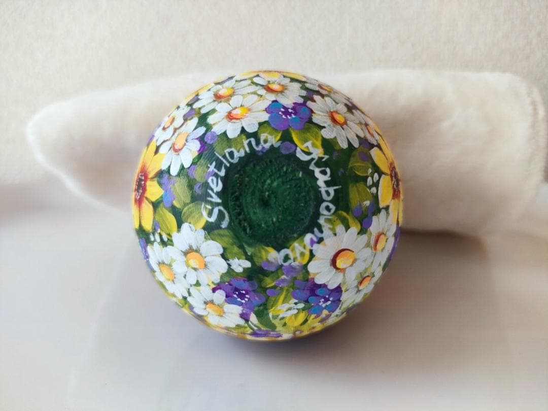 【KV001】10cm級 おきあがりこぼし カバノヴァ　花冠