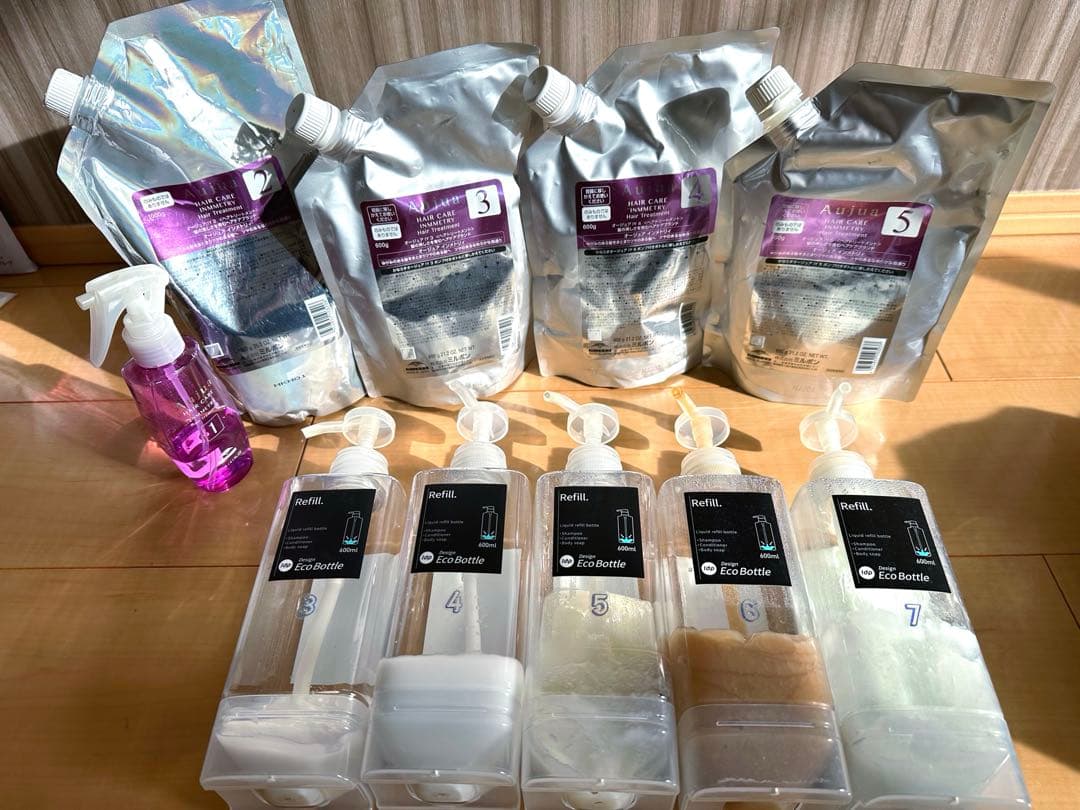 ミルボン オージュア インメトリィ システムトリートメント 7Stepフルセット