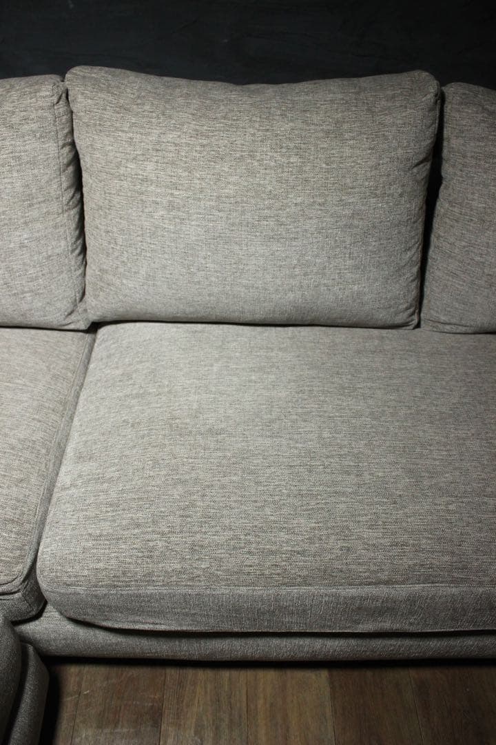 首都圏送無料〜現行estic wonderⅡ 50万総フェザー カウチ ソファ