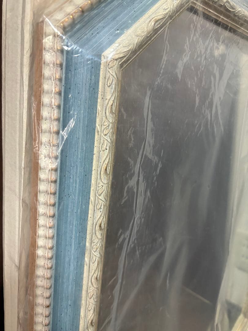 鏡 ミラー 壁掛け鏡 壁掛けミラー ウォールミラー イタリア製　80cm