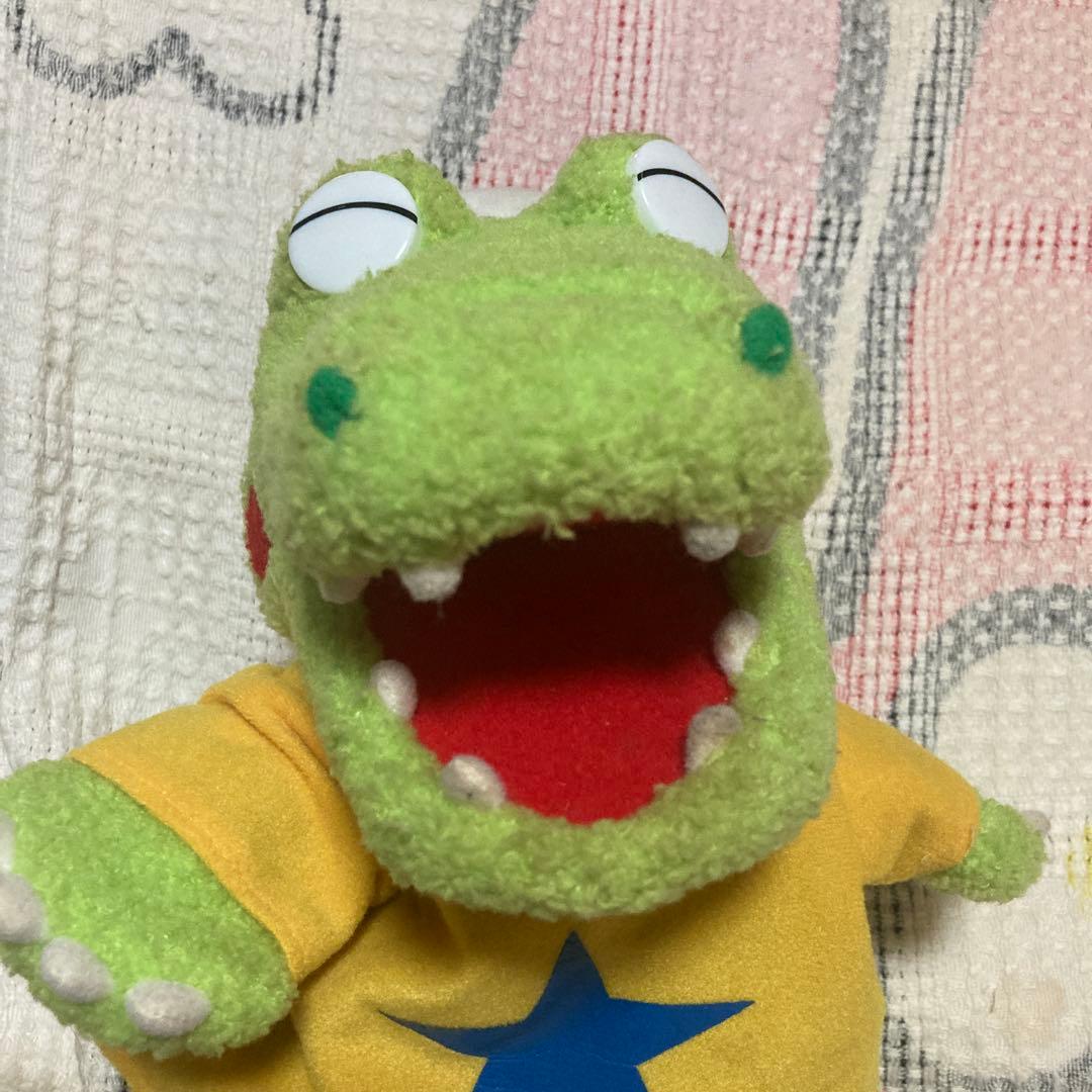 ざわざわ森のガンコちゃん バンバン ぬいぐるみ パペット ぬいぐるみの