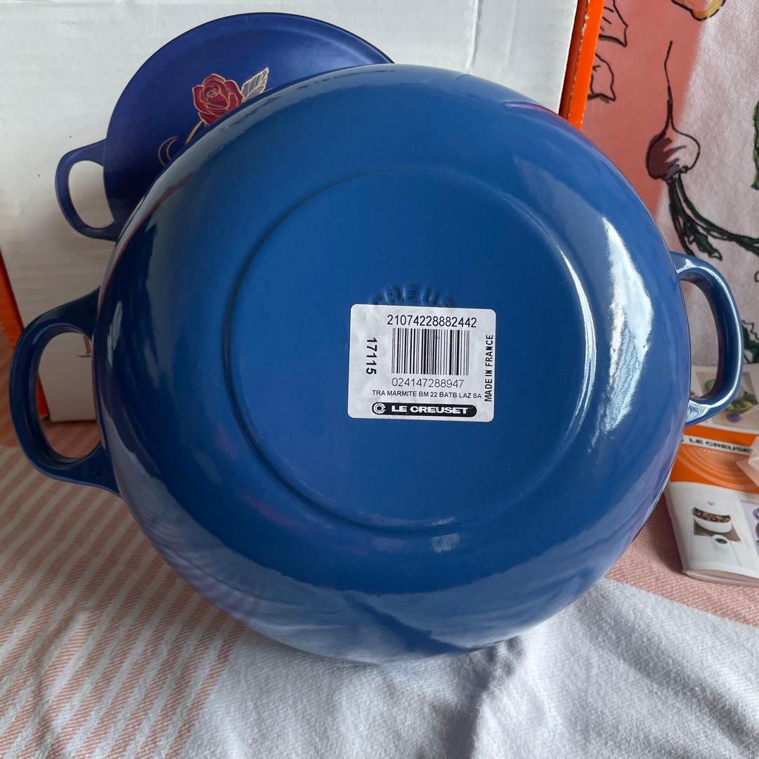 ルクルーゼ マルミット22㎝ 『美女と野獣』Beauty & The Beast