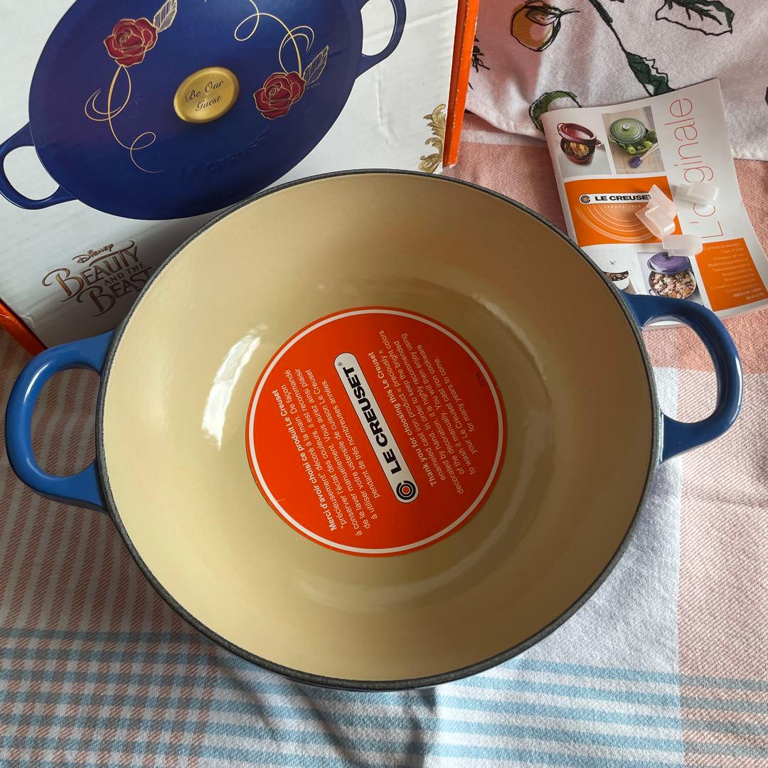 ルクルーゼ マルミット22㎝ 『美女と野獣』Beauty & The Beast