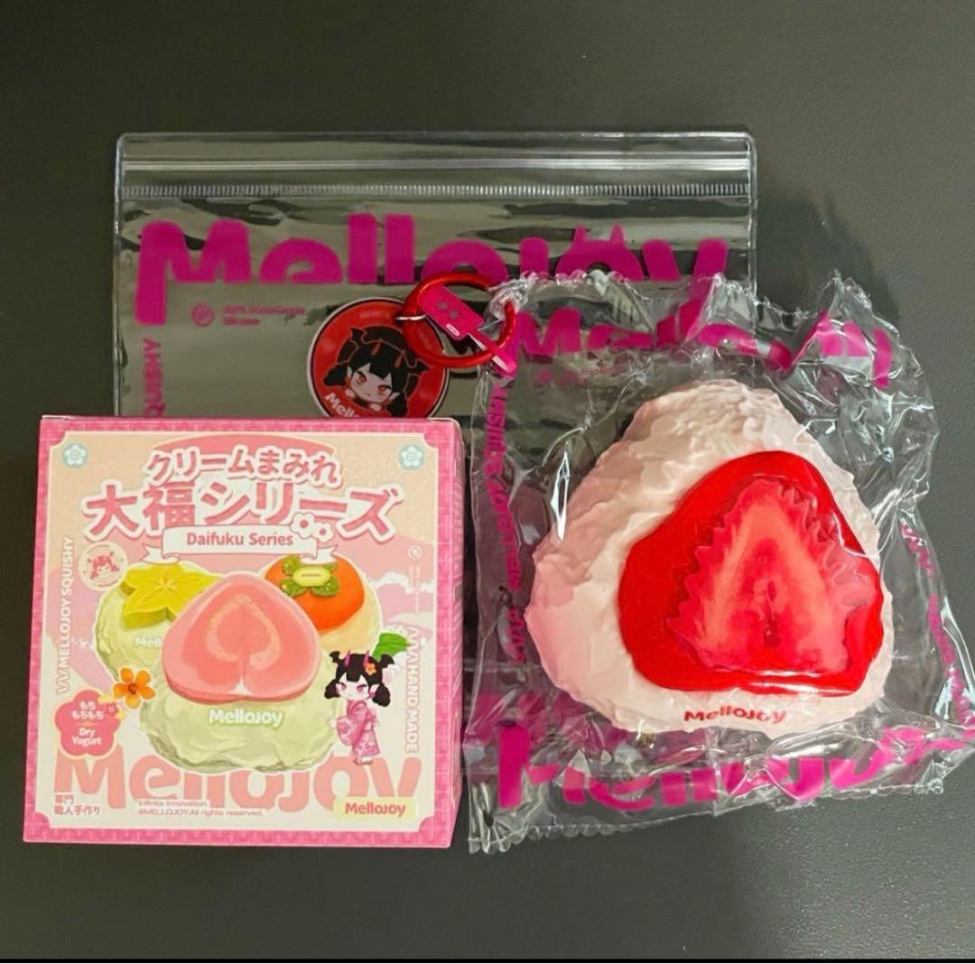 mellojoy 大福シリーズ ストロベリー いちご メロジョイ スクイーズ