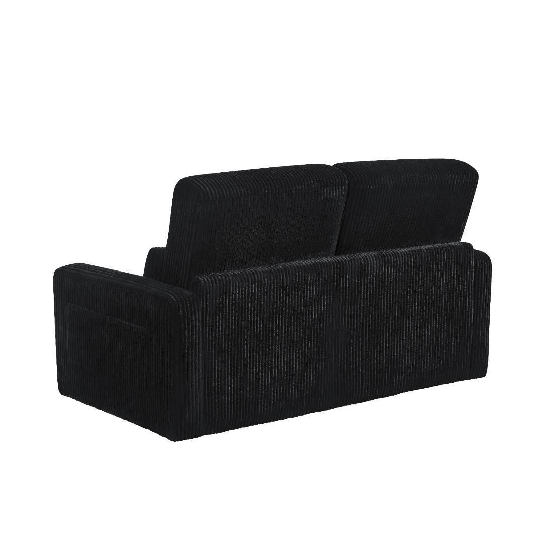 多機能ソファー ベッド 幅117cm 収納付き 小規模住宅対応 展開可能