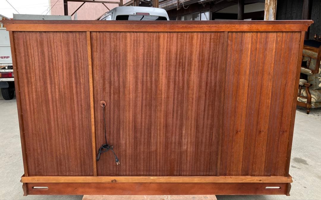 アンティーク キャビネット リビングボード 185cm幅