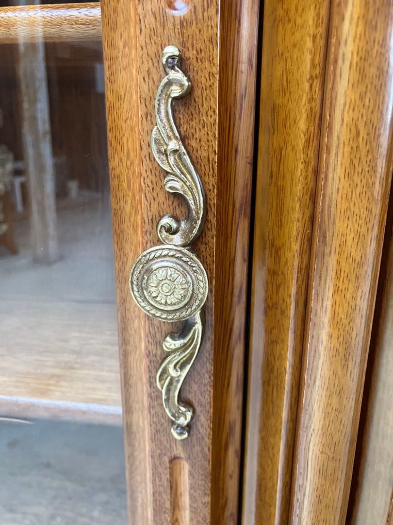 アンティーク キャビネット リビングボード 185cm幅