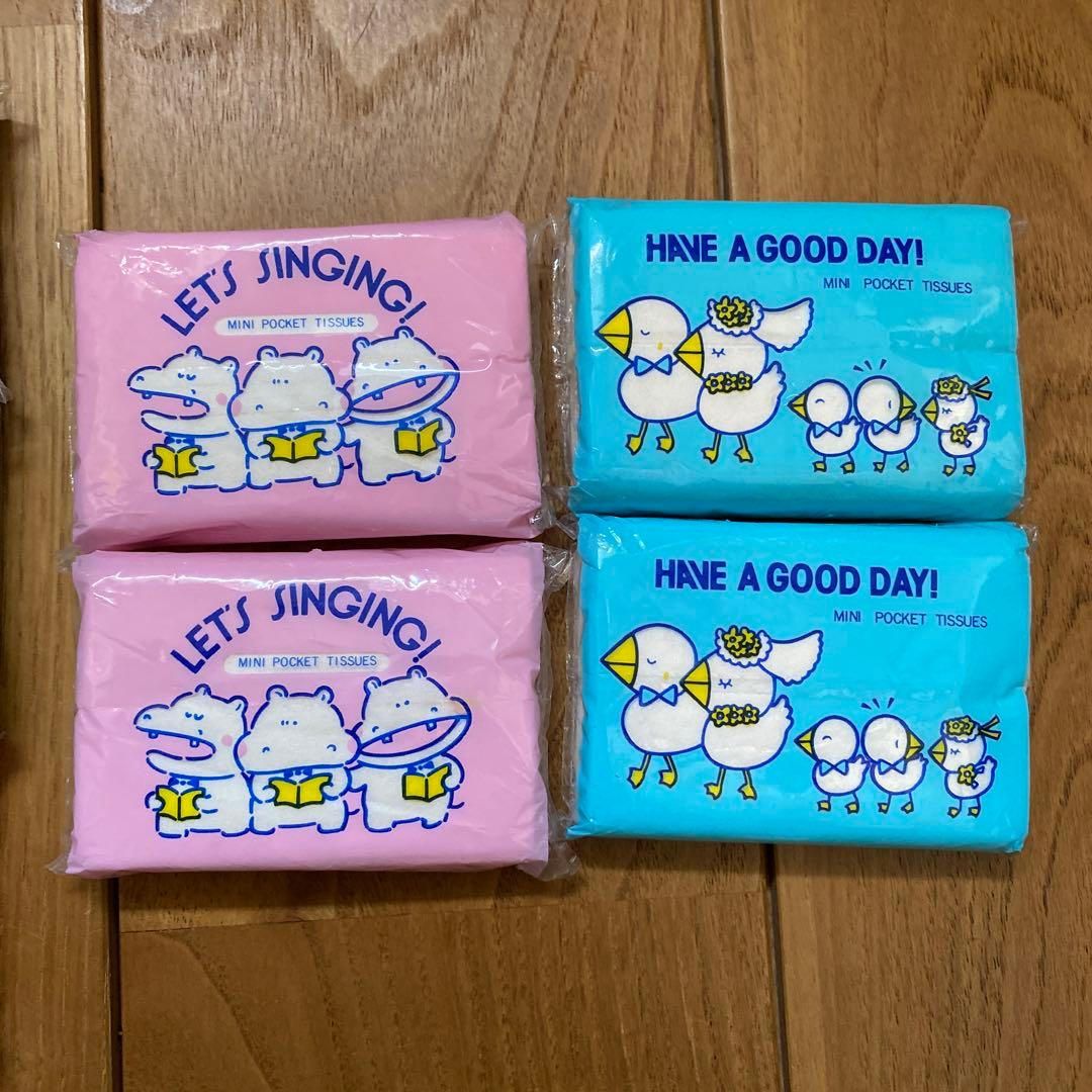 昭和レトロ ポケットティッシュ16個 - メルカリ