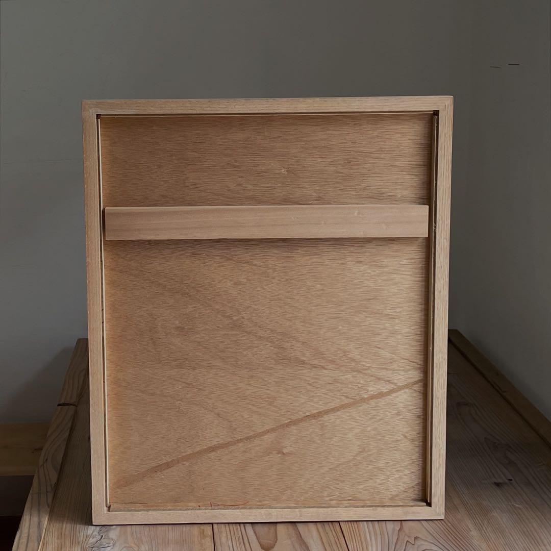 古い木枠の鏡壁掛けミラーレトロ古道具アンティークアトリエ店舗什器