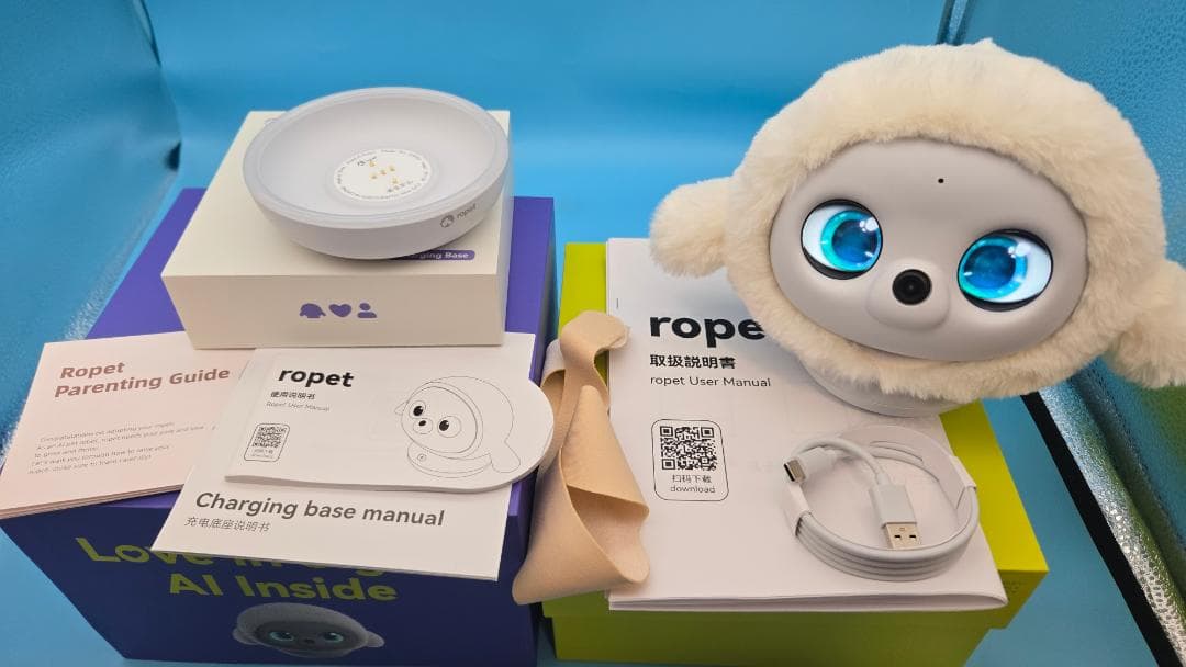 試用のみ☆lopeto(Ropet) ペットロボット/充電台付 - メルカリ