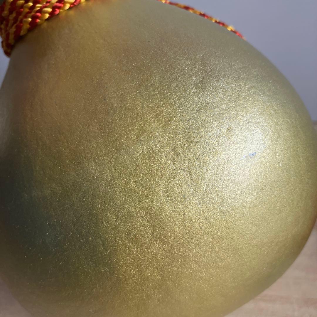 E-壁 金色のひょうたん 置物 縁起物 魔除け 開運 無病息災 飾り