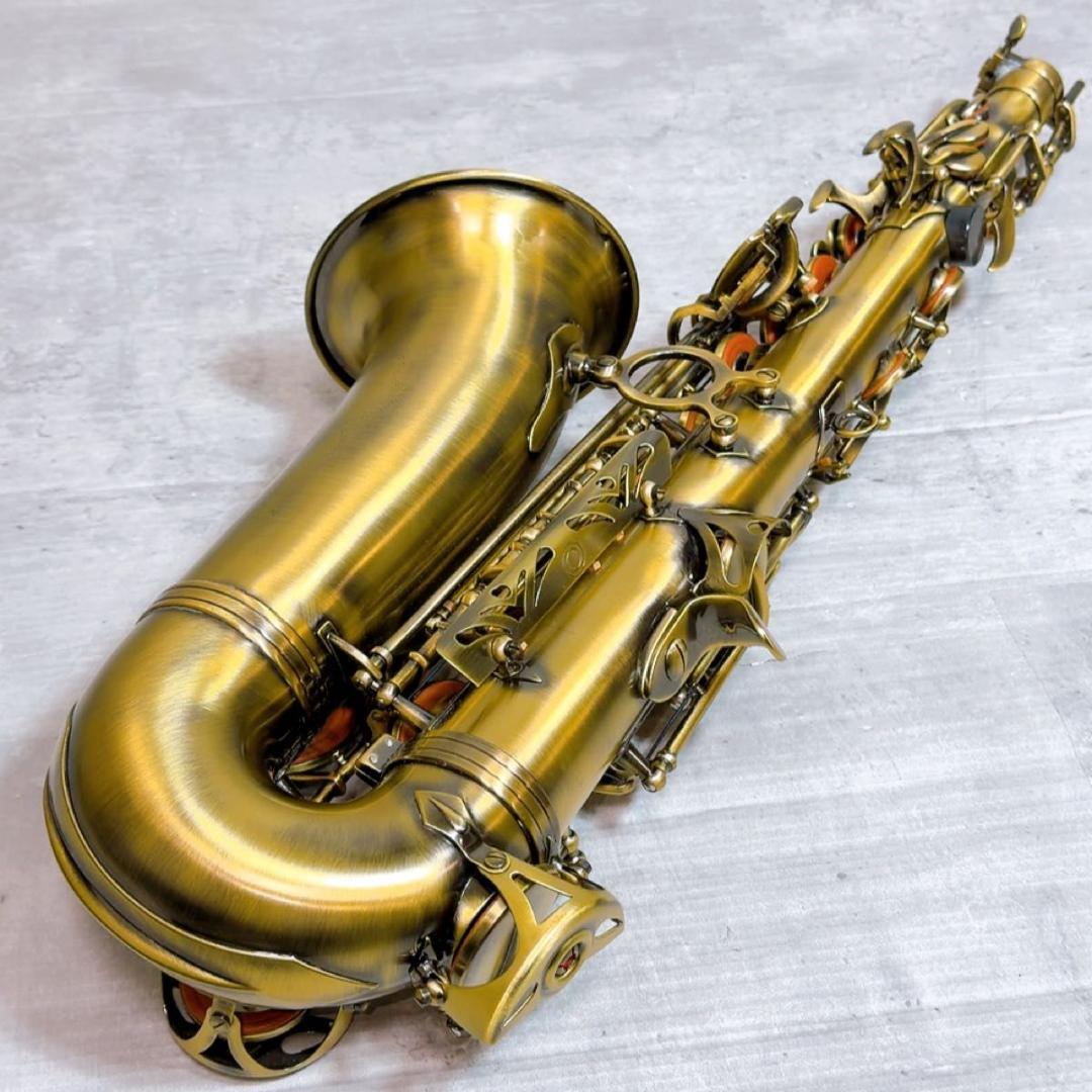 ほぼ未使用! ケルントナー　ブロンズ アルトサックス ハードケース 管楽器