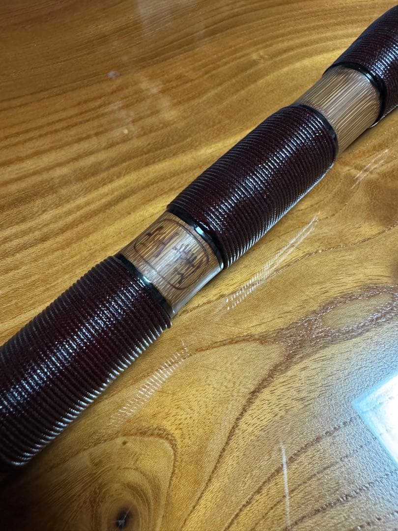 神楽笛 龍笛 煤竹 竹製 雅楽 出雲神楽笛 室達作