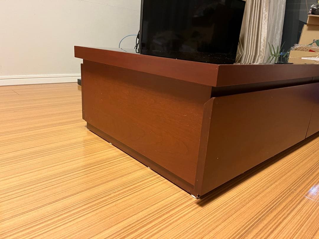 高橋工芸　ダークブラウン　アメリカンチェリー製　センターテーブル　ローテーブル