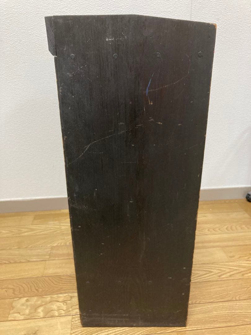 ヴィンテージ 木製本棚 ガラスキャビネット 食器棚 古家具 収納