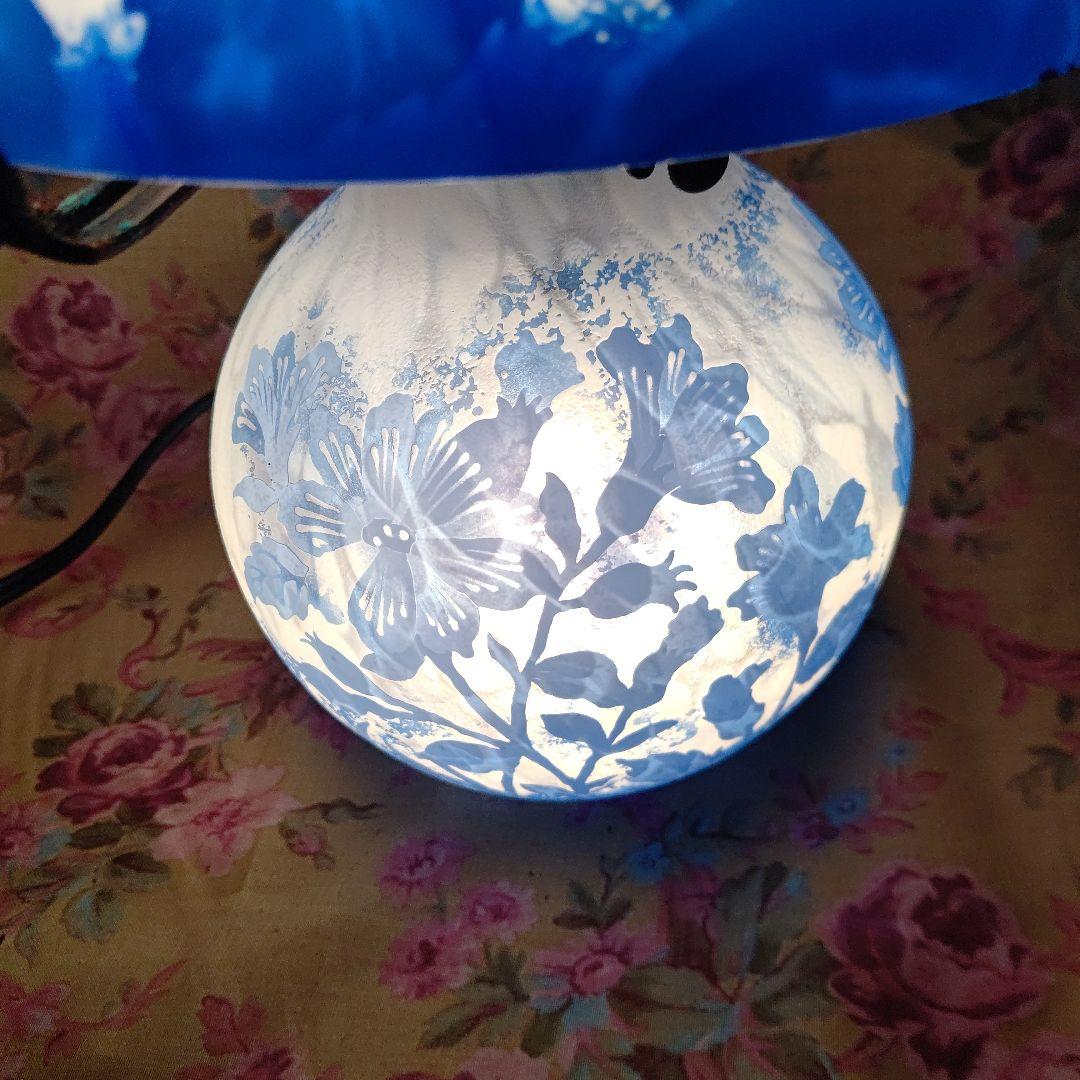 被せガラスのルームランプ 25.5cm