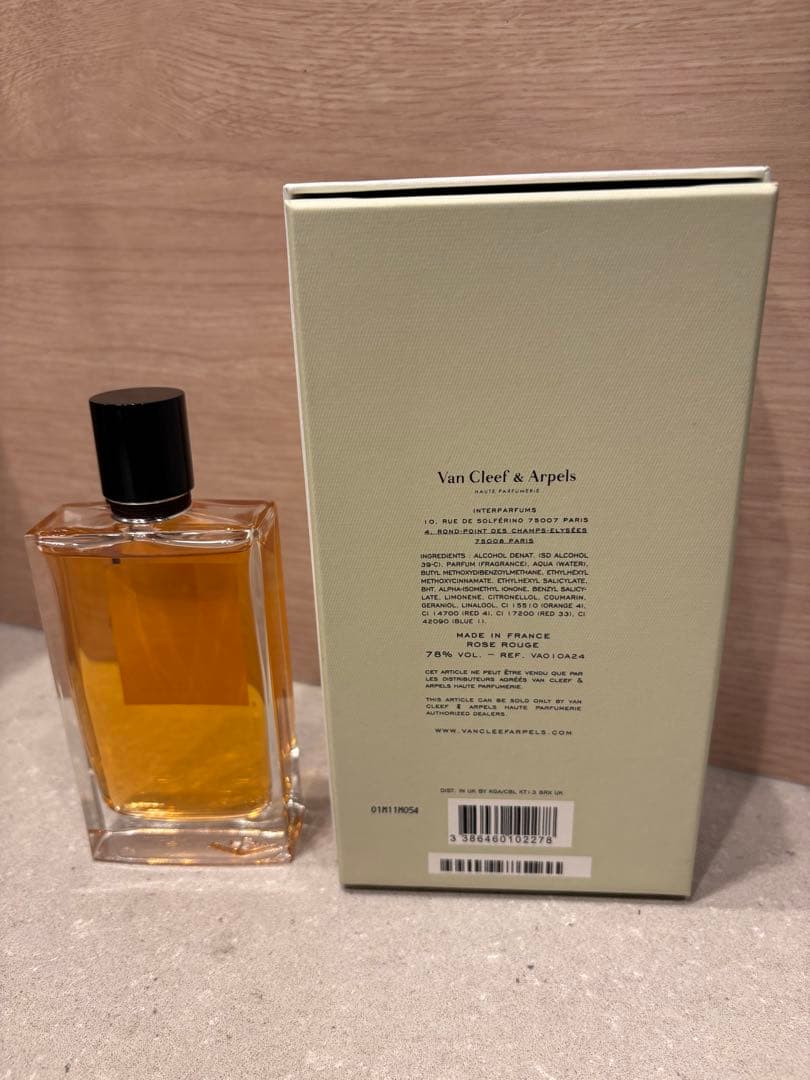 美品　Van Cleef & Arpels Rose Rouge ヴァンクリーフ